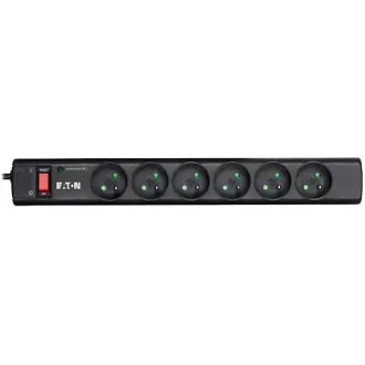 Eaton Protection Strip 6 FR, túlfeszültség védelem, 6 aljzat, 1m