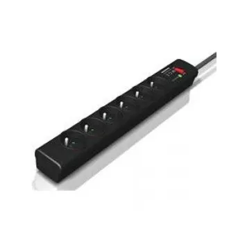 Eaton Protection Strip 6 FR, túlfeszültség védelem, 6 aljzat, 1m