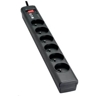 Eaton Protection Strip 6 FR, túlfeszültség védelem, 6 aljzat, 1m