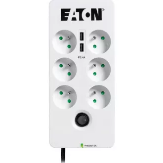 Eaton Protection Box 6 FR, túlfeszültség védelem, 6 aljzat, 1m
