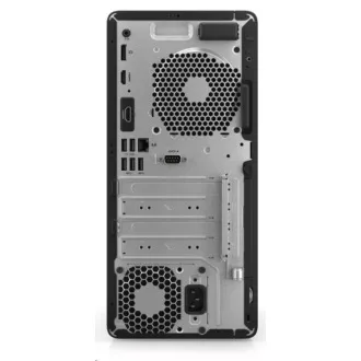 HP PC Pro Tower 400G9 i3-14100, 1x8GB, 512GB M.2 NVMe, Intel HD DP HDMI, usb egér, 260W platina, Win11Home, 3y onsite