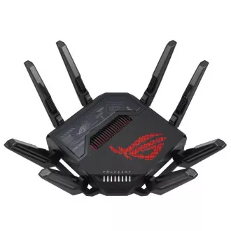ASUS ROG ROG Rapture GT-BE98 Gaming Router, WiFi 7, két 10G port, AURA RGB, AiMesh ASUS ROG ROG Rapture GT-BE98 Gaming Router, WiFi 7, két 10G port, AURA RGB, AiMesh