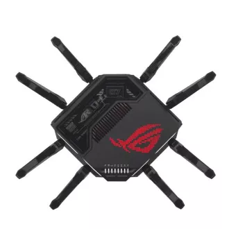 ASUS ROG ROG Rapture GT-BE98 Gaming Router, WiFi 7, két 10G port, AURA RGB, AiMesh ASUS ROG ROG Rapture GT-BE98 Gaming Router, WiFi 7, két 10G port, AURA RGB, AiMesh