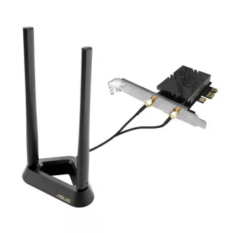 ASUS WiFi adapter PCIe PCE-BE92BT, Wi-Fi 7 adapter kártya, Bluetooth 5.4