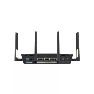 ASUS RT-BE88U Wi-Fi 7 bővíthető útválasztó, AiMesh, 4G/5G mobil tethering