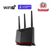 ASUS Router RT-BE86U, Gaming WiFi7 Router, AiMesh, 2xWAN, 3xLAN, 1xUSB 3.2