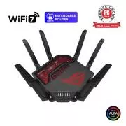 ASUS Gaming Router ROG Rapture GT-BE19000, 3-utas WiFi7 Router, 2x WAN, 4x LAN, AiMesh