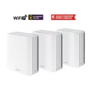 ASUS ZenWifi BT10 3-as csomag, WiFi7 bővíthető útválasztó, AiMesh, 2x WAN/LAN, 1x LAN, 1x 3.0