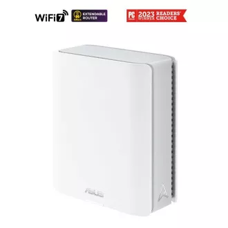 ASUS ZenWifi BT10 1-pack, WiFi7 bővíthető router, AiMesh, 2x WAN/LAN, 1x LAN, 1x 3.0