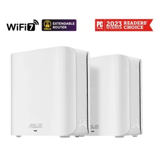 ASUS ZenWifi BD4 2-es csomag, WiFi7 bővíthető router, AiMesh, 2x WAN/LAN