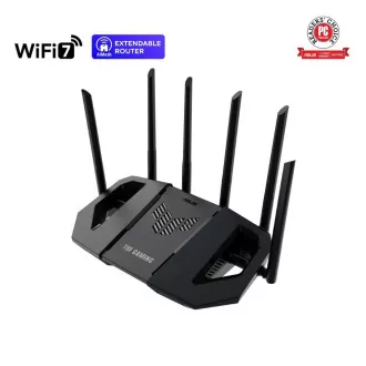 ASUS TUF-BE6500 (BE6500) WiFi 7 bővíthető játék útválasztó, 4x 2.5G, AiMesh ASUS TUF-BE6500 (BE6500) WiFi 7 bővíthető játék útválasztó, 4x 2.5G, AiMesh