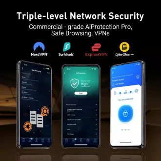 ASUS TUF-BE6500 (BE6500) WiFi 7 bővíthető játék útválasztó, 4x 2.5G, AiMesh ASUS TUF-BE6500 (BE6500) WiFi 7 bővíthető játék útválasztó, 4x 2.5G, AiMesh