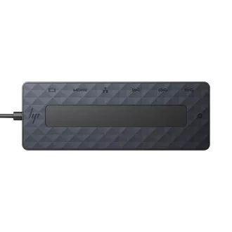 HP dokkoló - Univerzális USB-C multiport hub (2x USB-A 3.2, 1xUSB-C, 1xHDMI 2.0, 1xDP 1.2, USB-C 65W, RJ45, tápegység nélkül)