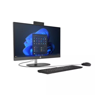 HP AIO ProOne 240 G10 AiO 23.8 NT Ultra5 125U, 16GB, 512GB NVMe, WiFi 6   BT, billentyűzet és egér, 90W, szürke, HDMI, Win11Pro