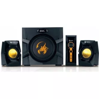 GENIUS hangszórók GX GAMING SW-G2.1 3000 Ver.II, 2.1, 80W, fekete GENIUS hangszórók GX GAMING SW-G2.1 3000 Ver.II, 2.1, 80W, fekete