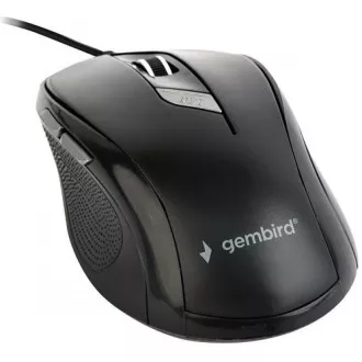 GEMBIRD egér MUS-6B-01, USB, fekete
