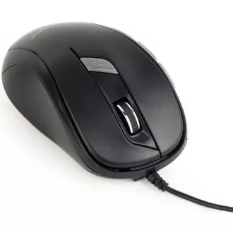 GEMBIRD egér MUS-6B-01, USB, fekete