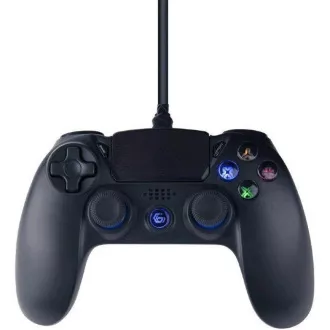 GEMBIRD gamepad PD-PS4U-01 PS4-hez és PC-hez, rezgő, 3m