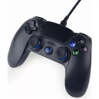 GEMBIRD gamepad PD-PS4U-01 PS4-hez és PC-hez, rezgő, 3m