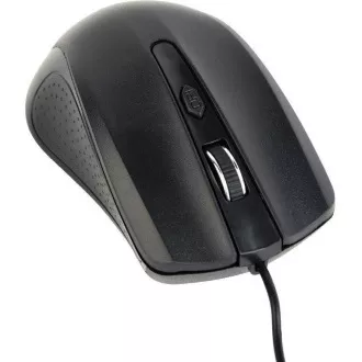 GEMBIRD egér MUS-4B-01, vezetékes, optikai, 1200 dpi, USB, fekete
