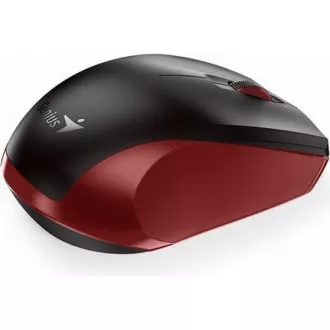 GENIUS egér NX-8006S / 1600 dpi / vezeték nélküli / csendes / fekete-piros