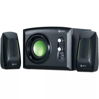 GENIUS GX GAMING SW-G2.1 1200/ 2.1/ 36W/ fekete GENIUS GX GAMING SW-G2.1 1200/ 2.1/ 36W/ fekete