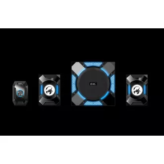 GENIUS GX GAMING SW-G2.1 1200/ 2.1/ 36W/ fekete GENIUS GX GAMING SW-G2.1 1200/ 2.1/ 36W/ fekete