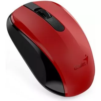 GENIUS egér NX-8008S/ 1200 dpi/ vezeték nélküli/ néma/ BlueEye érzékelő/ piros