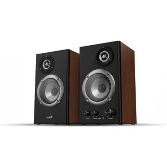 GENIUS hangszórók SP-HF1200B, 2.0, 36W, fa, fekete-barna, fekete-barna