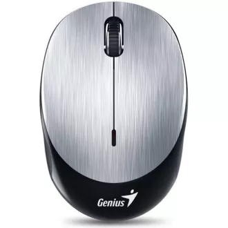 GENIUS egér NX-9000BT/ Bluetooth 4.0/ 1200 dpi/ vezeték nélküli/ újratölthető akkumulátor/ ezüst színű