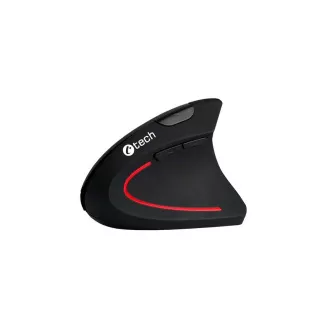 C-TECH egér VEM-09C, függőleges, 6 gomb, fekete, USB
