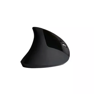 C-TECH egér VEM-09C, függőleges, 6 gomb, fekete, USB