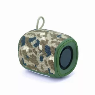 GEMBIRD hangszóró SPK-BT-LED-03-CM, Bluetooth, 5W, RGB LED háttérvilágítás, Camo