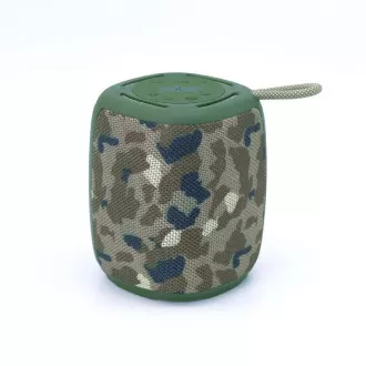 GEMBIRD hangszóró SPK-BT-LED-03-CM, Bluetooth, 5W, RGB LED háttérvilágítás, Camo