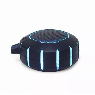 GEMBIRD hangszóró SPK-BTOD-01, kültéri, Bluetooth, 3W, RGB LED háttérvilágítás, fekete