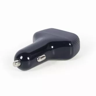 GEMBIRD autós töltő, 2x USB, gyorstöltő, QC3.0, 36 W, fekete