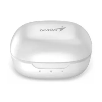 GENIUS vezeték nélküli fejhallgató TWS HS-M905BT Fehér/ Bluetooth 5.3/ USB-C töltés/ fehér