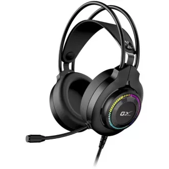 GENIUS headset GX GAMING HS-GX580U, USB, RGB, fekete GENIUS headset GX GAMING HS-GX580U, USB, RGB, fekete
