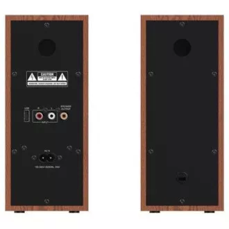 GENIUS hangszórók SP-HF800BT, 2.0, 20W, Bluetooth, 3,5 mm-es jack, fa