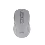 C-TECH Dual mode egér WLM-12GR, vezeték nélküli, 1600DPI, 6 gomb, szürke, USB nano vevőkészülékkel