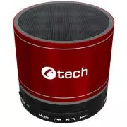 C-TECH hangszóró SPK-08R, bluetooth, piros