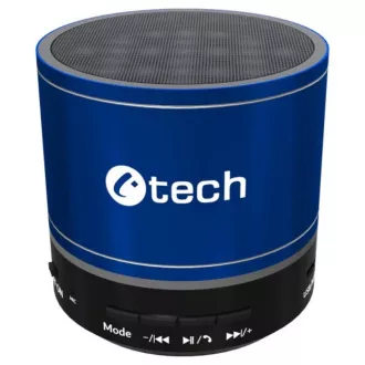 C-TECH hangszóró SPK-08L, bluetooth, kék