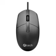 C-TECH egér WM-10, USB, Fekete