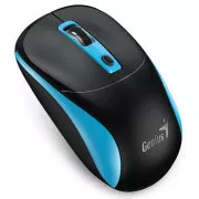 GENIUS egér NX-7123/ 1200 dpi/ vezeték nélküli/ Copilot/ fekete-kék