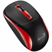 GENIUS egér NX-7123/ 1200 dpi/ vezeték nélküli/ Copilot/ fekete/ vörös