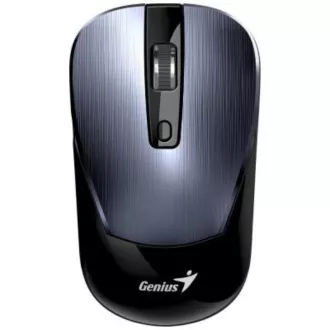 GENIUS egér NX-7125 Vasszürke/ 1200 dpi/ vezeték nélküli/ Copilot/ metál szürke