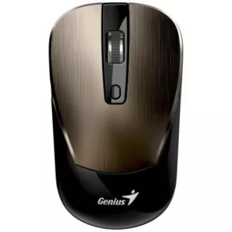 GENIUS egér NX-7125 csokoládé/ 1200 dpi/ vezeték nélküli/ Copilot/ csokoládébarna