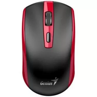 GENIUS egér ECO-8150/ 1200 dpi/ vezeték nélküli/ újratölthető/ Copilot/ fekete és piros színű