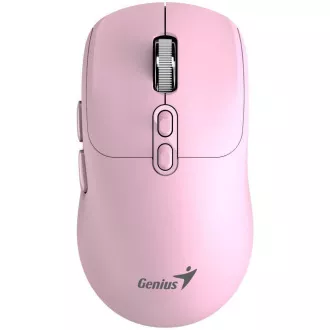 GENIUS egér NX-8080S BT/ dual Bluetooth   2, 4GHz/ 1600 dpi/ Copilot/ vezeték nélküli/ csendes/ rózsaszínű