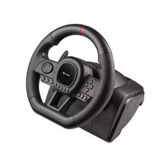 TRACER Kormánykerék SimRacer 6in1, Kormánykerék, Pedálok, Kézi váltó, Fekete, Kormánykerék, Kézi váltó, fekete